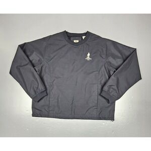 Pinehurst Tennis Club 1895 Pullover Mens Medium. Vintage Black‎ Gear For Sports